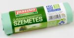 Mazzini Szemeteszsák, újrahasznosított, 60 l, 10 db, 55x70 cm, 14 , MAZZINI, zöld (KHK903) - iroda24