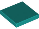 LEGO® 3068bc39 - LEGO sötét türkiz csempe 2 x 2 méretű (3068bc39)