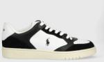Ralph Lauren sneakers din piele Polo Crt Lux culoarea negru, 809892284001 PPYX-OBM0NU_99X