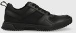 Calvin Klein sneakers LOW TOP LACE UP MIX culoarea negru, HM0HM00916 PPYX-OBM0B9_99X