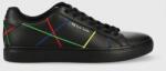 PS Paul Smith sneakers din piele Rex culoarea negru PPYX-OBM0ES_99X