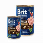  Brit Prémium Adult Paté Csirke Csirkeszívvel 800g Kutyakonzerv - krizsopet