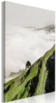 Artgeist Vászonkép - Tree Above Clouds (1 Part) Vertical 80x120
