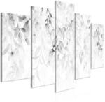Artgeist Vászonkép - Waterfall of Roses (5 Parts) Wide - Third Variant 100x50