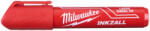 Milwaukee INKZALL L jelölő filc - piros 1 db (4932471556)