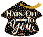  Ballagási lufi 18" 45cm Hats off to You! (LUFI243792)
