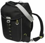 Basil egyoldalas táska és hátizsák Miles Daypack, Hook ON, fekete lime