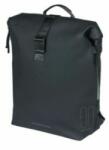 Basil egyoldalas táska és hátizsák SoHo Backpack Nordlicht, világítással, Hook ON, fekete