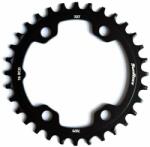 Sunrace CRMX30 Narrow Wide 4 furatos aszimmetrikus lánctányér [fekete, 34]