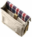 Basil táska csomagtartóra 1 részes irodai portland messenger krém 16/20l