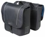 Basil dupla táska Sport Design Double Bag, Universal Bridge system, grafitszürke - dynamic-sport