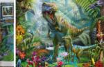 NORIMPEX - Puzzle Pictură cu diamant Dinosaur svet 30x40cm - 1 - 39 piese