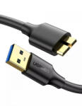 UGREEN US130 USB 3.0 - micro USB 3.0 kábel 2m (fekete) - pixelrodeo