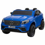 AMR TOYS Masinuta electrica cu telecomanda pentru copii, Mercedes Benz GLC63S, 4X4, roti EVA, 12V10Ah BLUE (GLC2020BLUE)