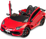 AMR TOYS Masinuta electrica cu telecomanda Lamborghini Aventador SVJ 12V Red (LAMBO RED)
