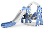 MyKids Tobogan MyKids cu leagan, cos de baschet, jucarie muzicala Blue (00080578)