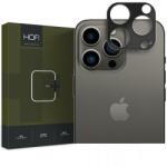 HOFI FN0428 Apple iPhone 14 Pro / 14 Max HOFI Metal Camera Sytling hátsó kameravédő borító, fekete (FN0428)