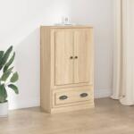 vidaXL Dulap înalt, stejar sonoma, 60x35, 5x103, 5 cm, lemn prelucrat (816299) Comoda