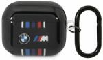 BMW AirPods 3 BMW BMA322SWTK Multiple Colored Lines tok fekete