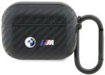 BMW AirPods Pro BMW BMAPWMPUCA2 Carbon Double Metal Logo tok fekete