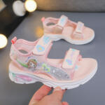 Superbebeshoes Sandale roz pudra pentru fetite - Angel