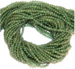  Apatit Verde Rotund Fatetat Margele Pietre Semipretioase Bijuterii - 3x3 mm