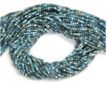  Apatit Albastru Rotund Fatetat Margele Pietre Semipretioase Bijuterii - 2x2 mm - concepttropic - 35,00 RON