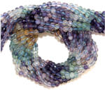  Fluorit Curcubeu Rotund Fatetat Margele Pietre Semipretioase Bijuterii - 4x4 mm - concepttropic - 59,00 RON