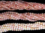  Opal Roz Rotund Fatetat Margele Pietre Semipretioase pentru Bijuterii - Intre 3 si 4, 5 mm