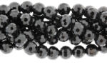  Zircon Colorat Negru Margele Pietre semipretioase Rondele Fatetate 6x6 mm