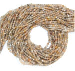  Piatra Lunii Mixt Margele Pietre Semipretioase Rotunde Fatetate 2, 5-2, 9 x 2, 5-2, 9 mm