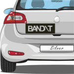  Sticker auto Bandit