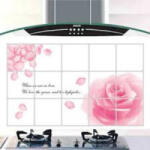  Sticker perete Pink Rose Kitchen Decor XL