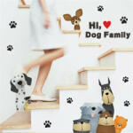  Sticker perete Dog Family