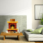  Sticker perete Semineu Decorativ 5