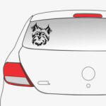  Sticker auto Yorkie 3
