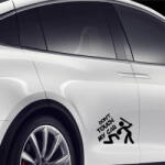  Sticker auto Don t Touch My car 1