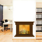  Sticker perete Semineu Decorativ 4