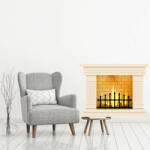  Sticker perete Semineu Decorativ 2