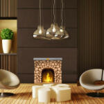 Sticker perete Semineu Decorativ 13