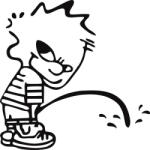  Sticker decorativ Big Boy 21x21 cm