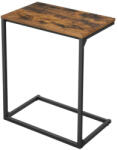 VASAGLE Oldalsó asztal / reggeliző ágyasztal - Vasagle Loft - 55 cm
