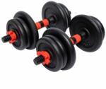 Gorilla Sports Egykezes súlyzó szett öntöttvas 20 kg 25 mm