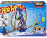 Mattel Hot Wheels Action - Tripla hurok pályaszett (HMX37)
