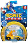 JAKKS Pacific Sonic 30 De Ani Editie Aniversara - Mini Kart - Seria 1 - Tails - Jakks Pacific (409186) Figurina