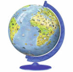 Ravensburger Puzzle 3D Copii - Globul Lumii, 180 Piese (RVS3D12338) - ejuniorul