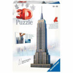 Ravensburger Puzzle 3D Empire State Building, 216 Piese (RVS3D12553) - ejuniorul