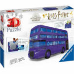 Ravensburger Puzzle 3D Harry Potter Autobuz, 216 Piese (RVS3D11158) - ejuniorul