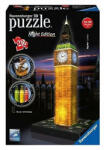Ravensburger Puzzle 3D Big Ben, Editie Luminoasa, 216 Piese (RVS3D12588) - ejuniorul
