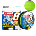 Owner Hooks Fir Owner Kizuna X8 Broad 0.13mm 6.70kg 135m Chartreuse